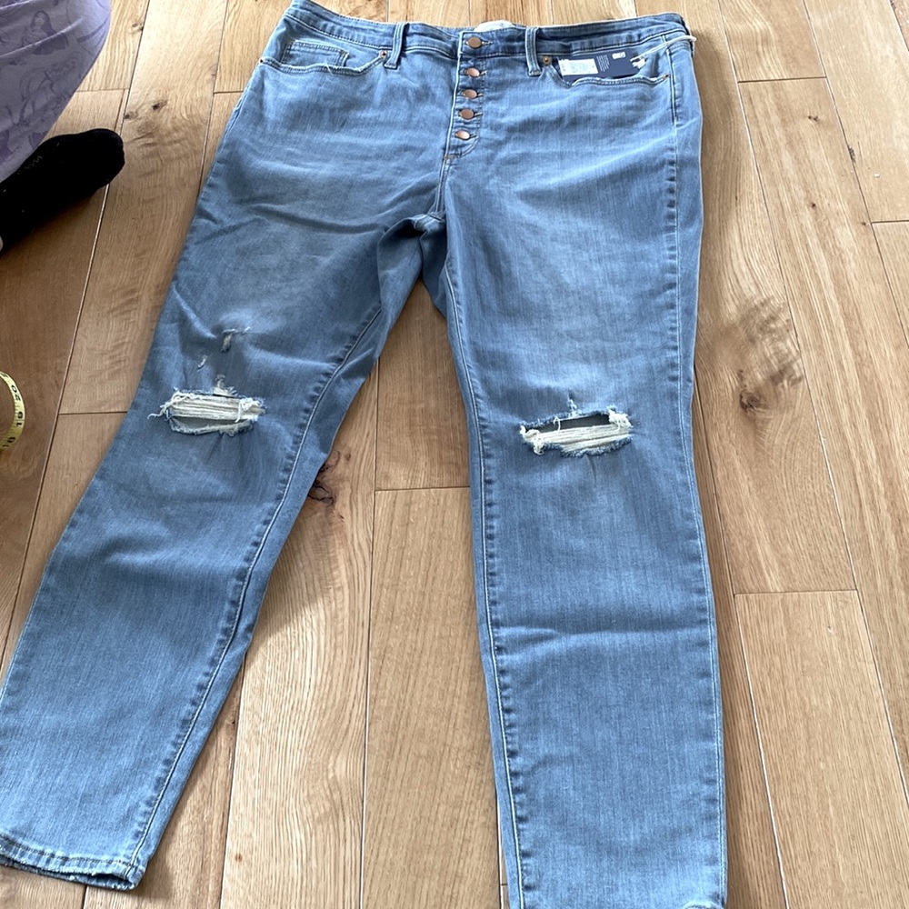 Universal Thread High Rise Skinny Jeans with Button Fly